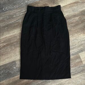 Rafaella Vintage Black Pencil Skirt